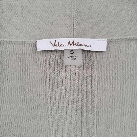 Vila Milano Light Sage Open Style Cardigan Women's Small - Picture 12 of 12